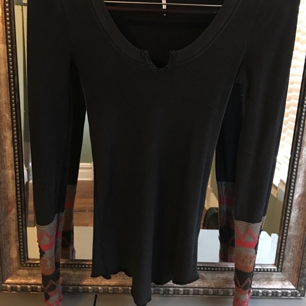 Free people long sleeve thermal size small